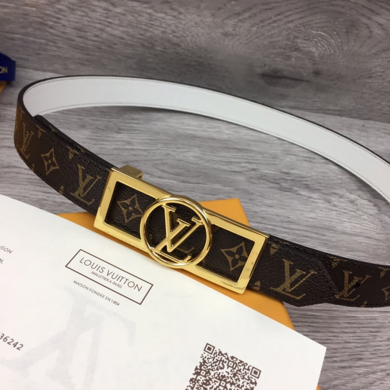 Louis Vuitton Dauphine 25mm Reversible Belt M0208U view 4