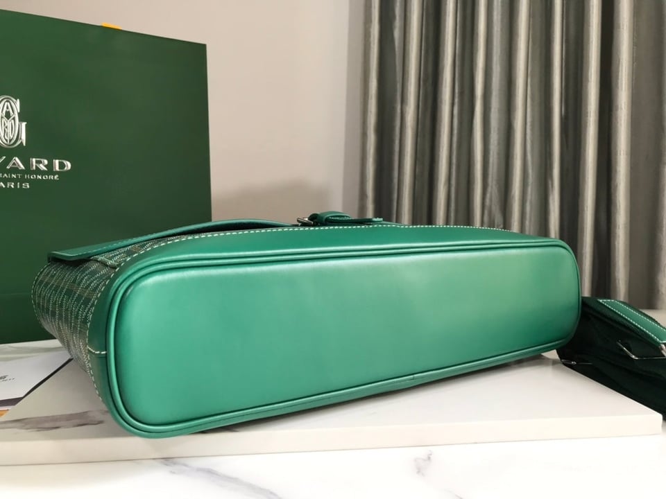 Goyard Citadin Bag 38Cm Green Canvas view 5