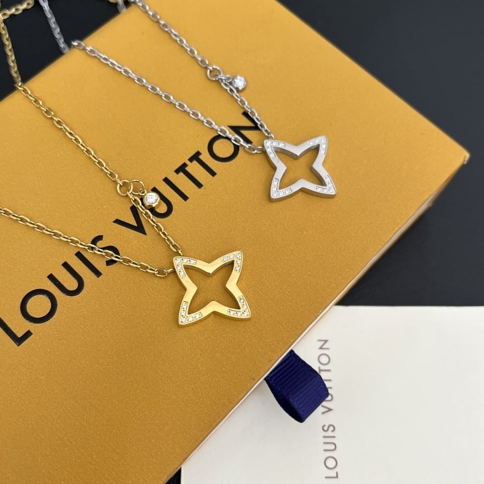 Louis Vuitton Ombre Blossom Pendant Pink Gold Q03083 view 2