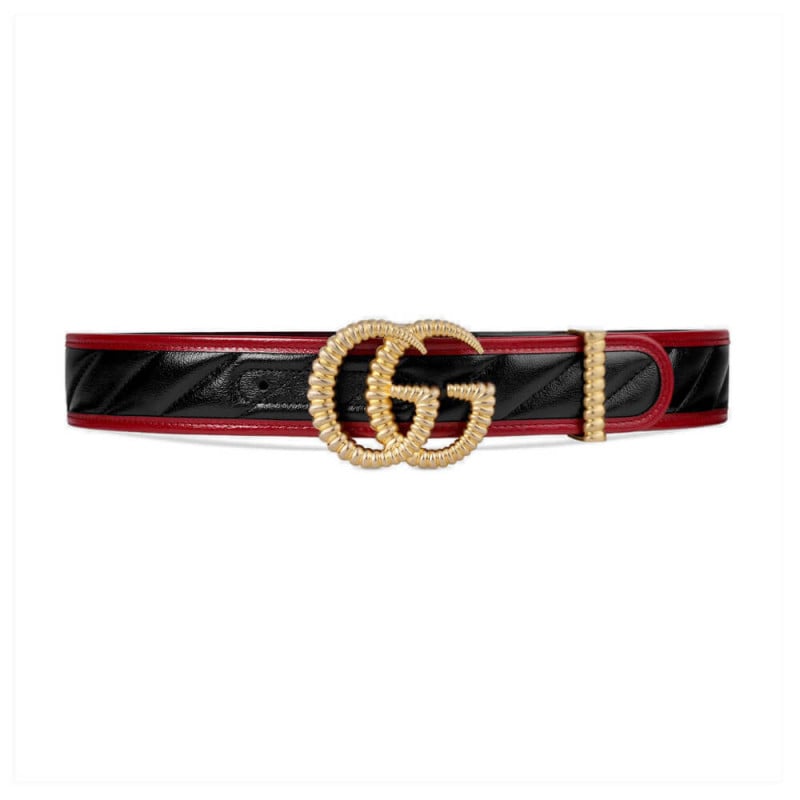 Gucci Belt With Torchon Double G Buckle 576202 view 2