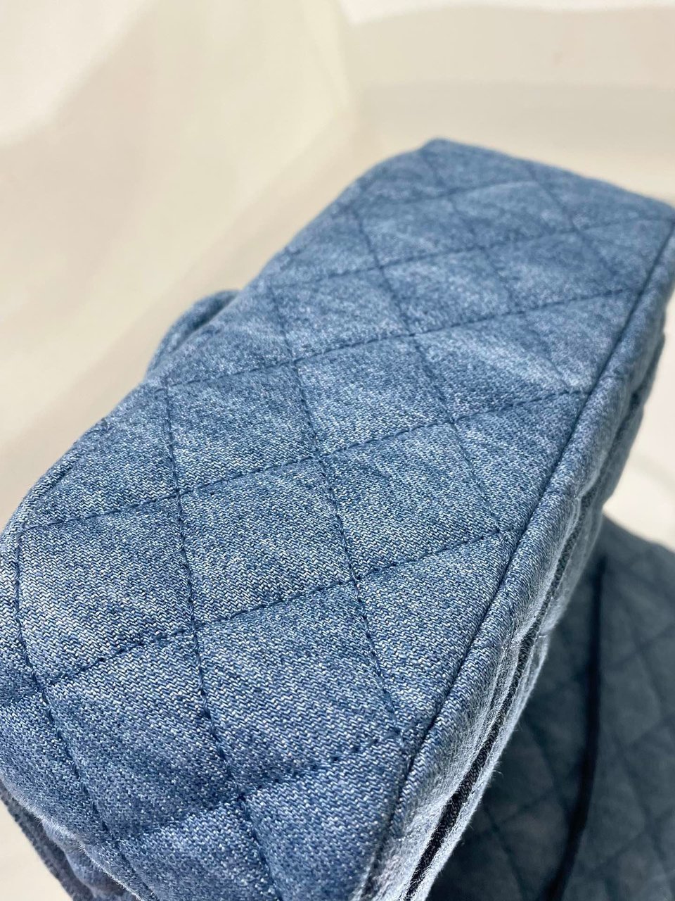 Chanel Mini Denim Rectangular Crush Ghw 17Cm/6.7in view 7