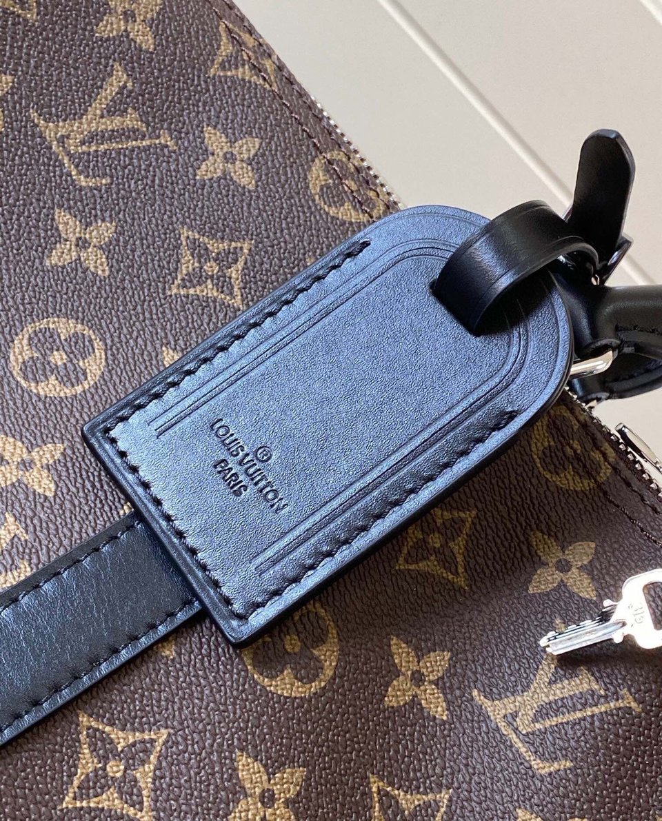 Louis Vuitton Keepall Bandouli Re 55 Monogram Macassar 55cm M56714 view 10