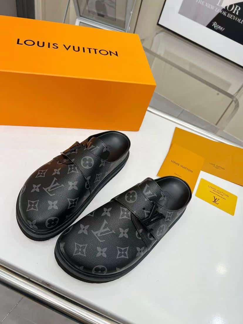 Louis Vuitton Easy Mule Monogram Eclipse view 7