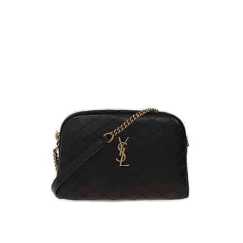 Saint Laurent Gaby Zipped Pouch In Quilted view 2