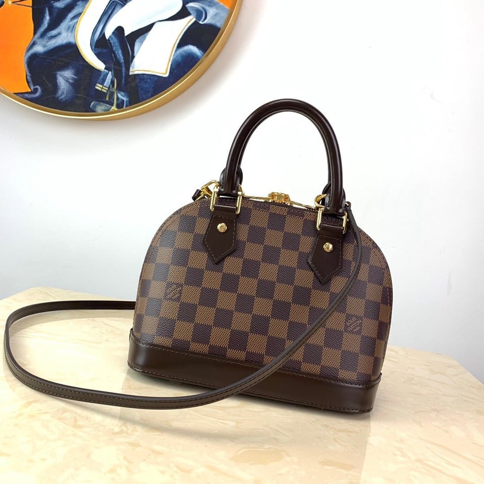 Louis Vuitton Alma Bb Damier Ebene 23Cm view 5