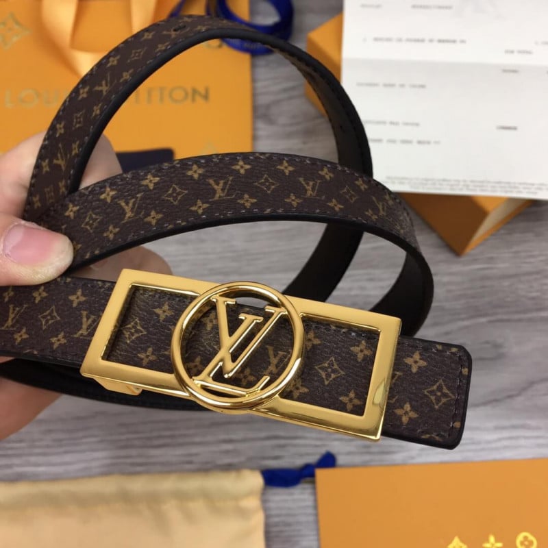 Louis Vuitton Dauphine 25mm Reversible Belt M0125 view 5