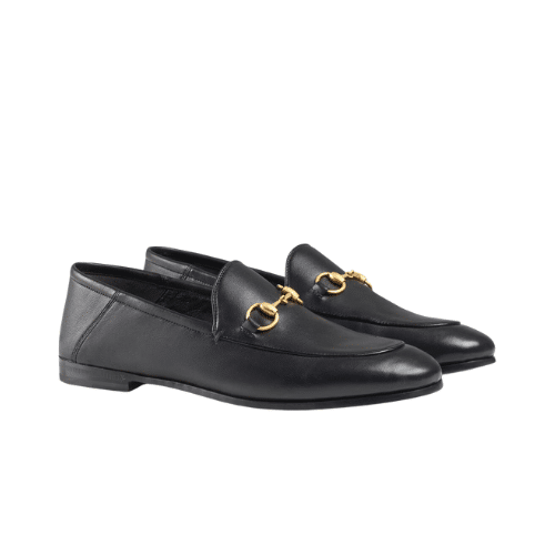 Gucci Women’S Leather Horsebits Loafers Black 414998 Dlc00 1000 view 2
