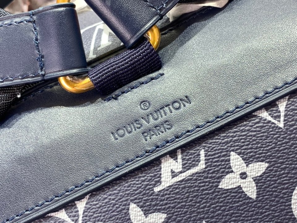 Louis Vuitton Christopher PM Backpack Blue 48Cm Good Quality For Men view 10