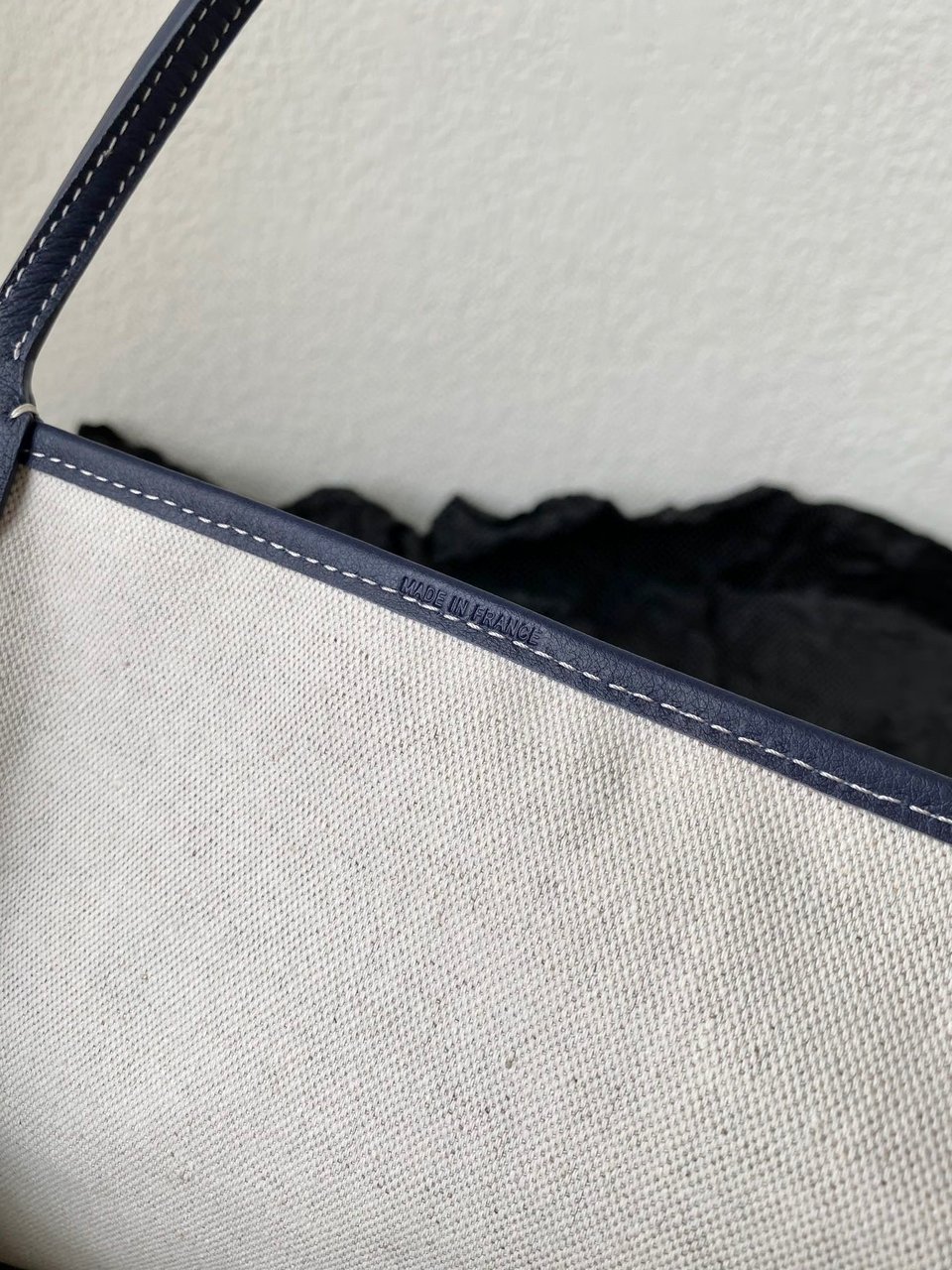 Goyard Saint Louis Gm 40Cm Navy Blue Canvas view 6