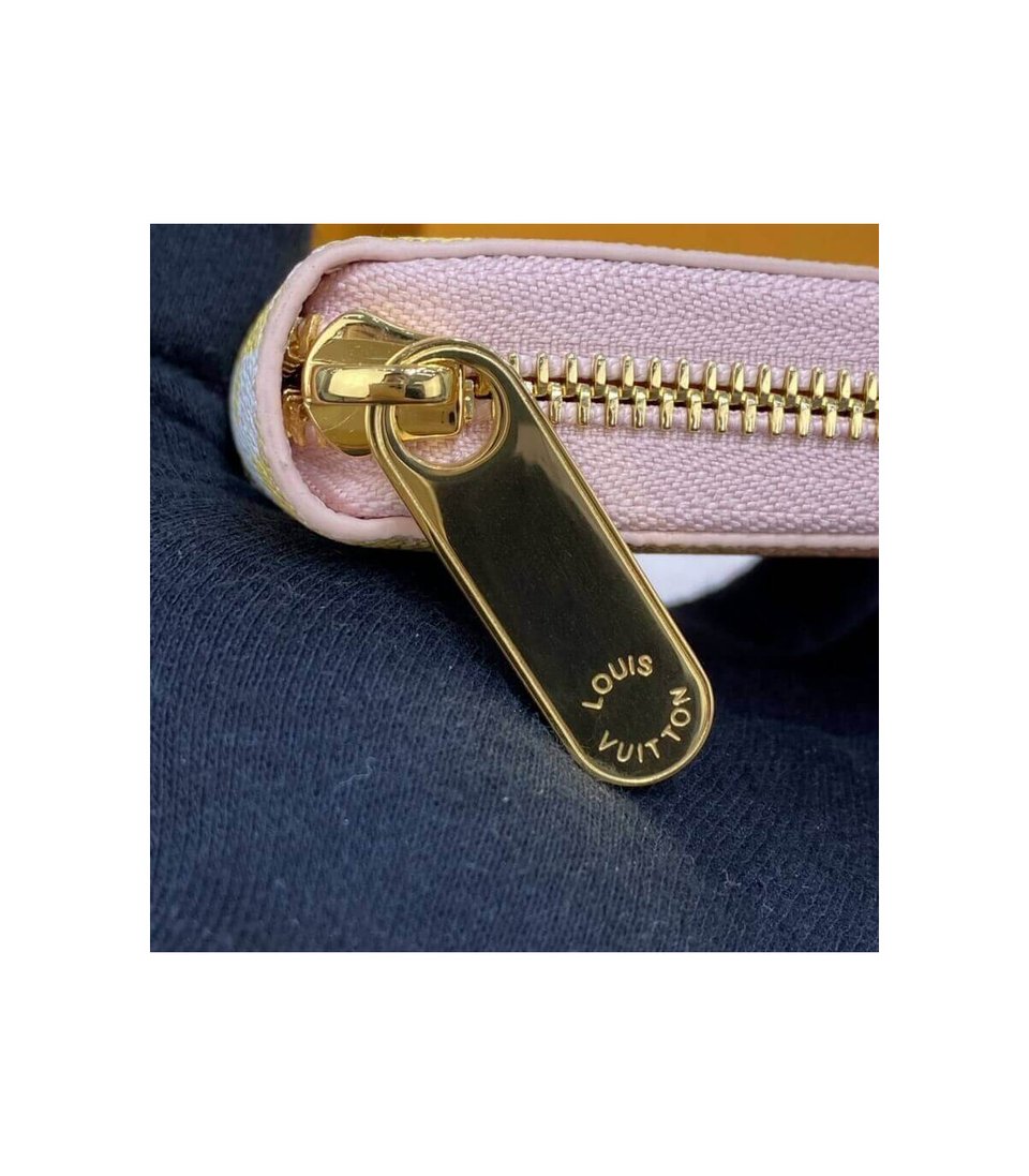 Louis Vuitton Zippy Wallet Pink 19.5cm view 8