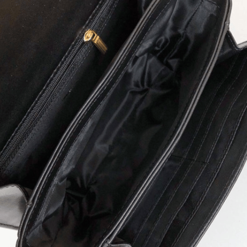 Saint Laurent Niki Chain Bag Purchase Leather Gold Hardware Black view 4