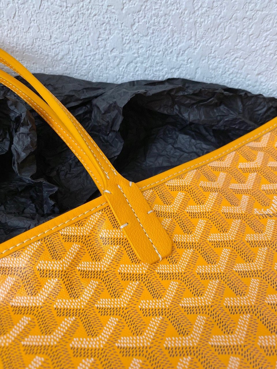 Goyard Saint Louis Gm 40Cm Yellow Canvas view 7