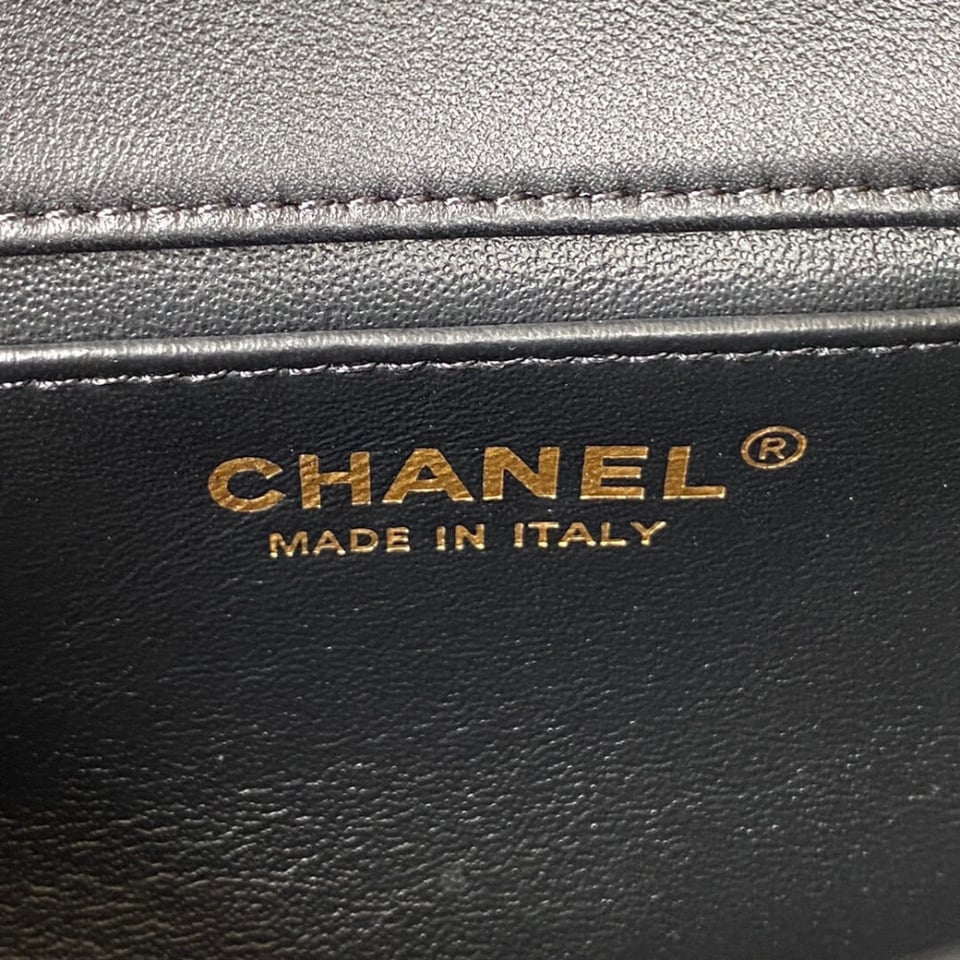 Chanel Mini Flap Bag Heart Chain view 14