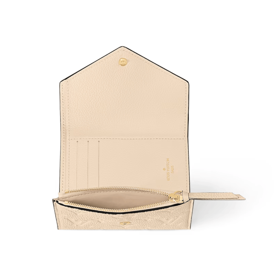 Louis Vuitton Creme Victorine Wallet For Women 12cm M82344 view 4