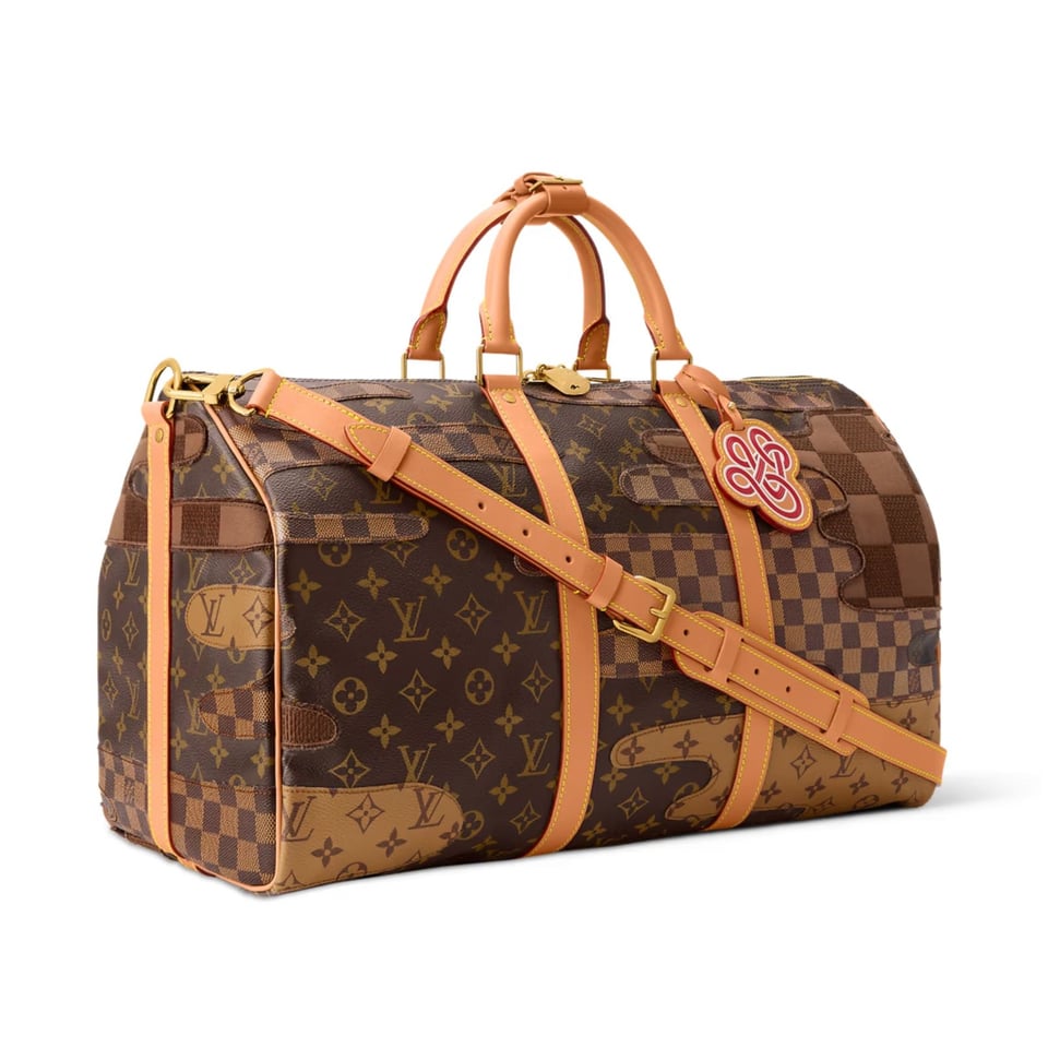 Louis Vuitton Keepall Bandoulière Bag 50cm/19.7in Brown Monogram Landscape M26119 view 3