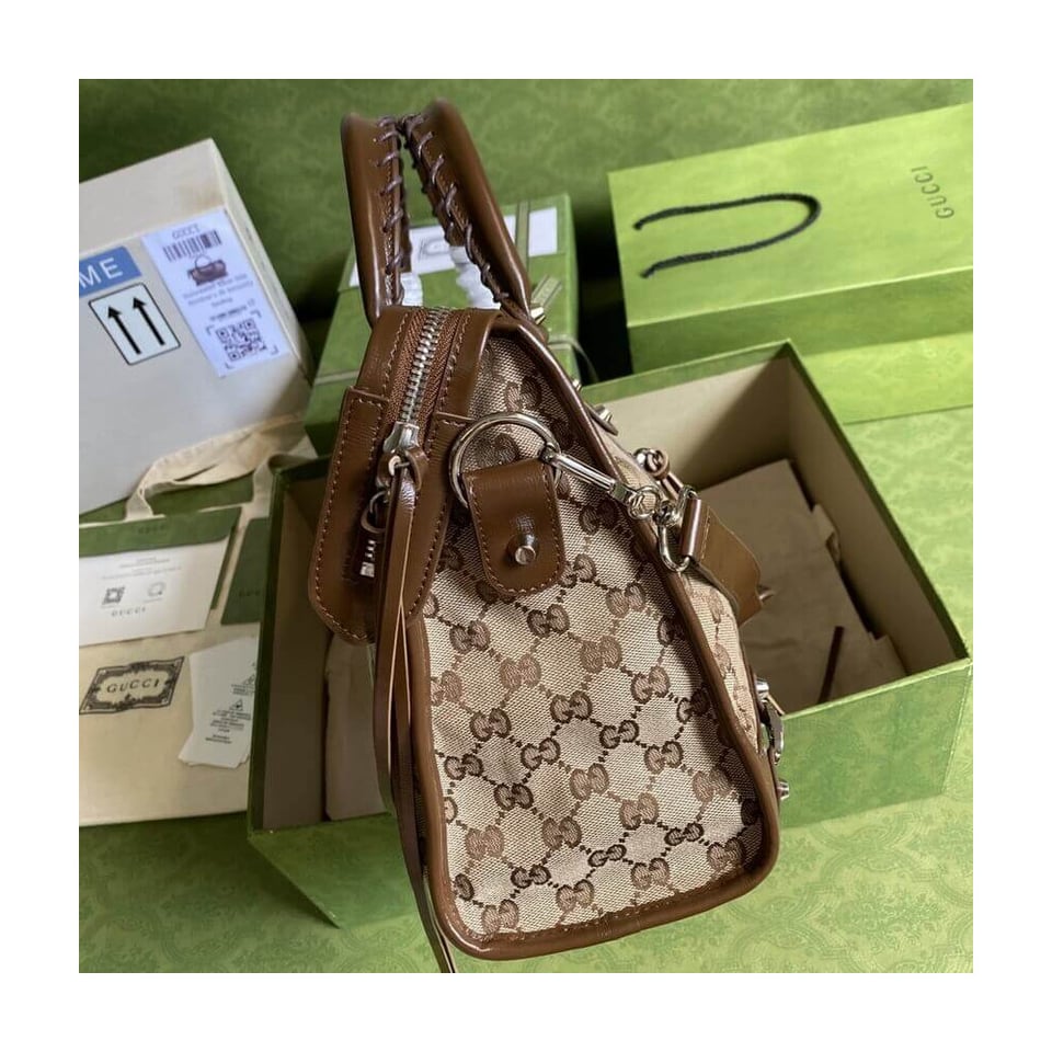 Gucci x Balenciaga GG Canvas City Bag 38cm view 6