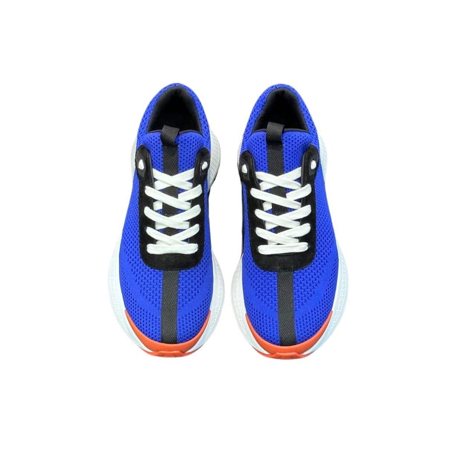 Hermes Heros Sneaker Blue Orange H232985Zh7T400 view 2