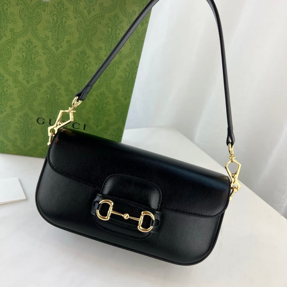 Gucci Horsebit 1955 Leather Shoulder Bag view 12