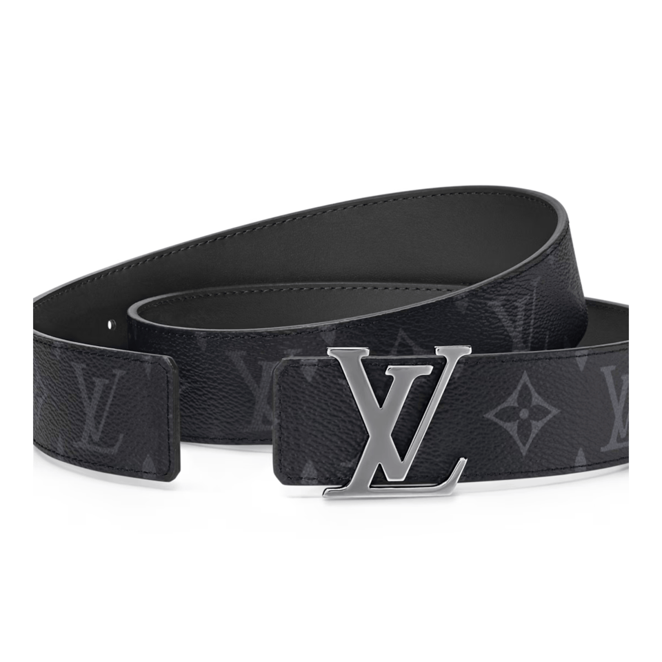 Louis Vuitton LV Initiales 35mm Reversible Men Belt M4484S view 3