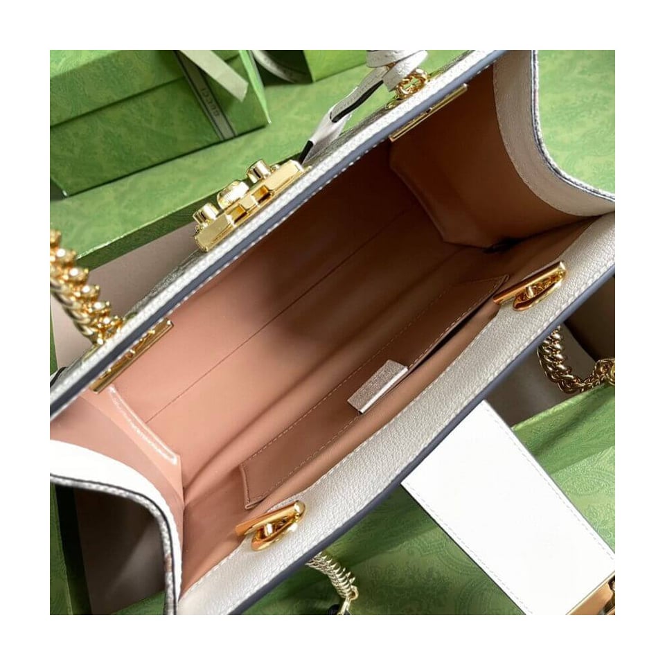 Gucci Padlock Small Berry Tote Bag view 10