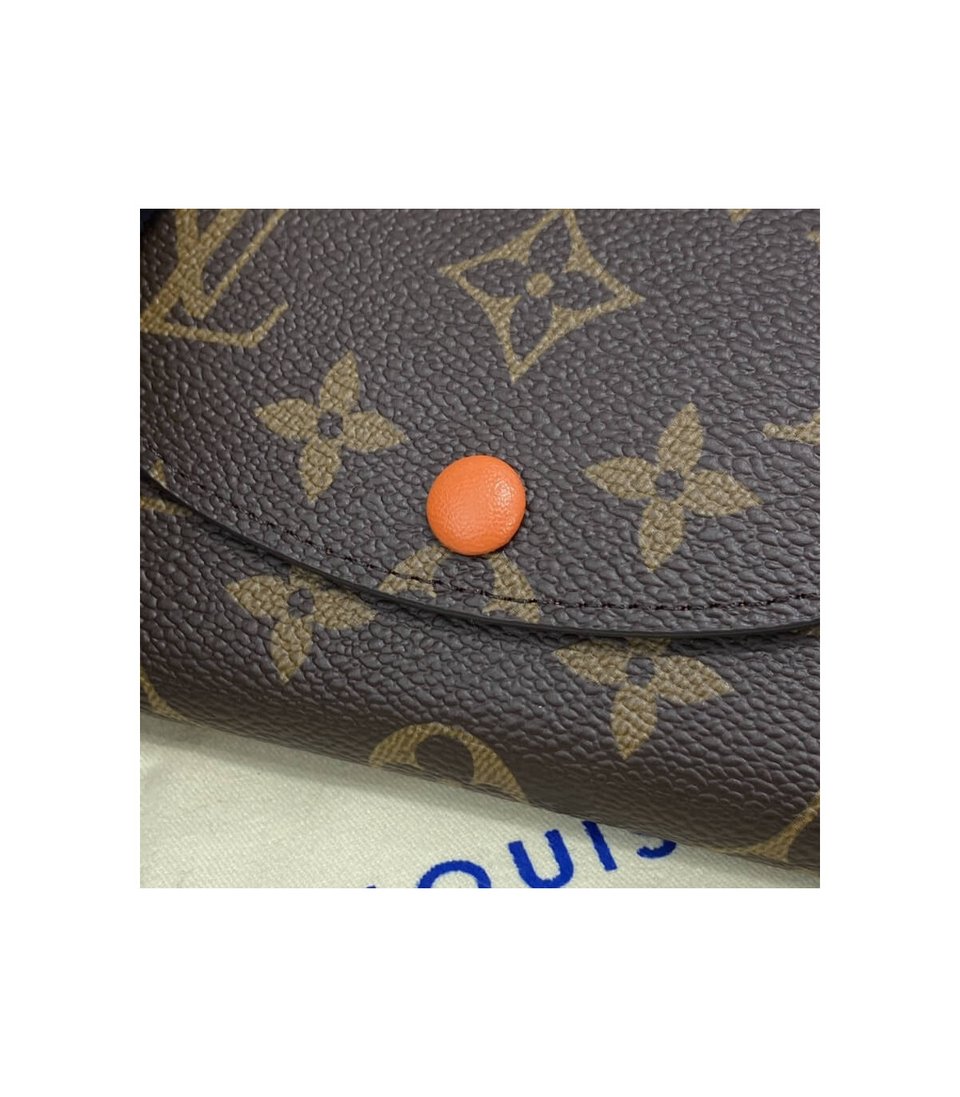 Louis Vuitton Monogram Canvas Rosalie Coin Purse Orange view 6