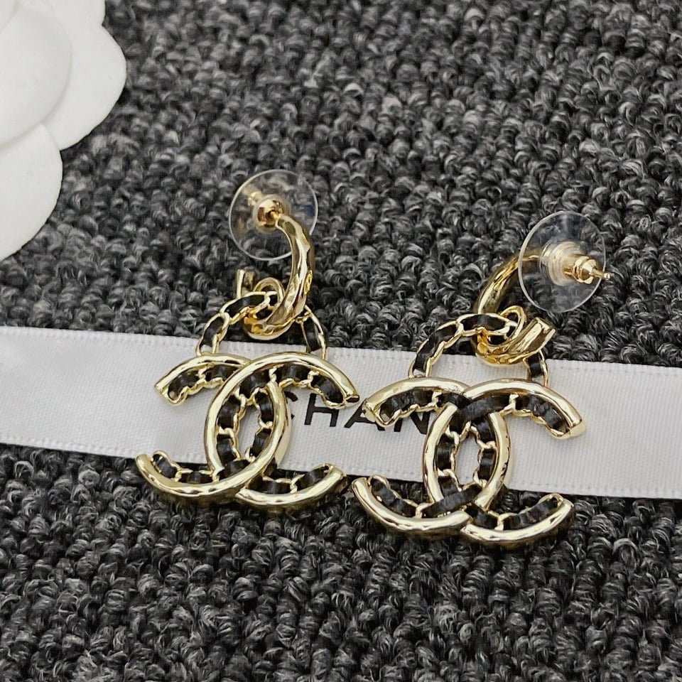 Chanel Cc Earrings view 5