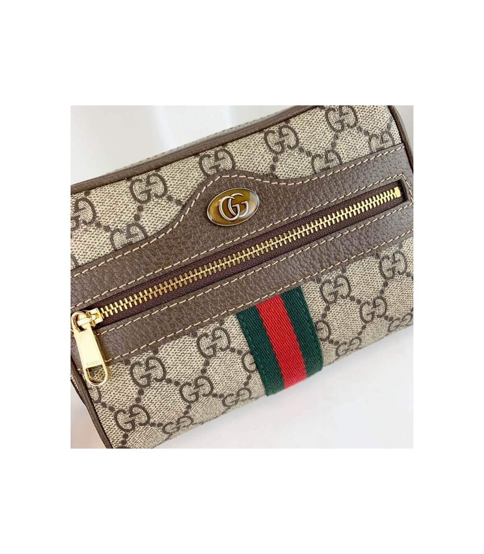 Gucci Ophidia GG Supreme Mini Bag Beige view 10
