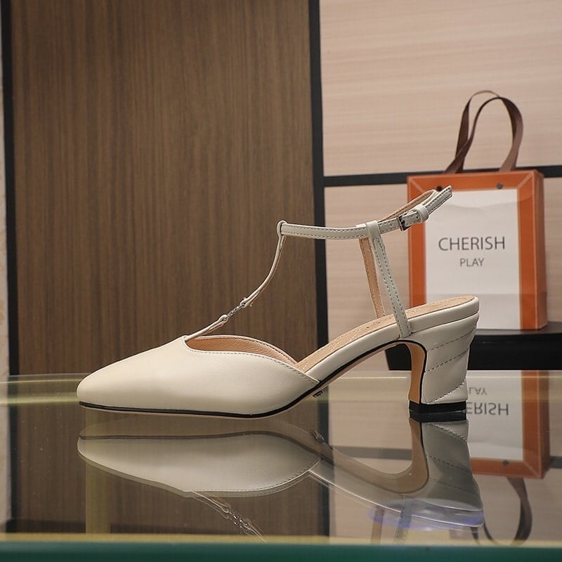 Gucci Women’S Petite Gg Slingback Pump ?White ?723446 Bko00 9049 view 8