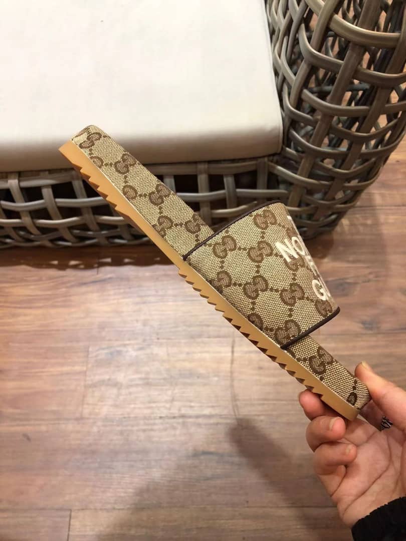 Gucci X The North Face Women?S Slides Beige And Brown view 9