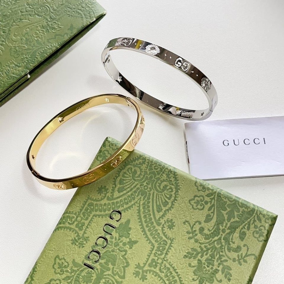 Gucci Gg Bracelet Gold 6Mm view 7