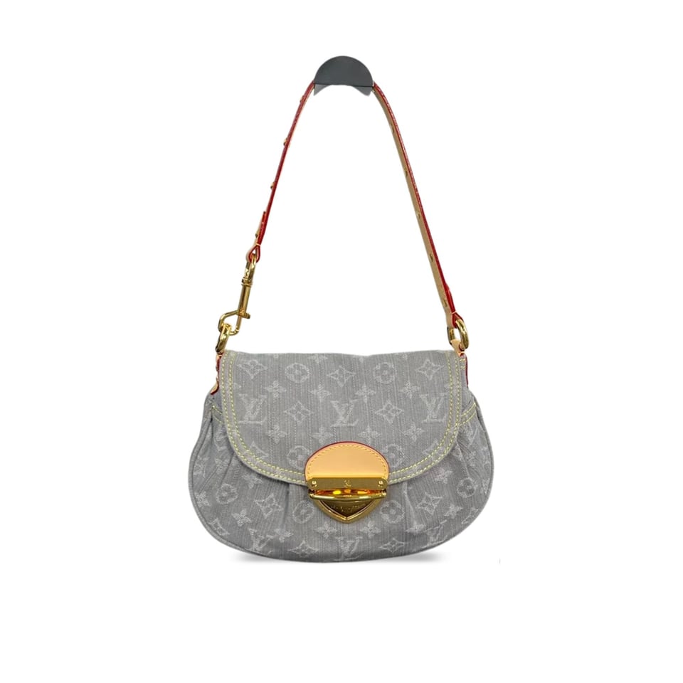 Louis Vuitton Monogram Denim Sunset Shoulder Bag 27cm/ 10.6in view 2