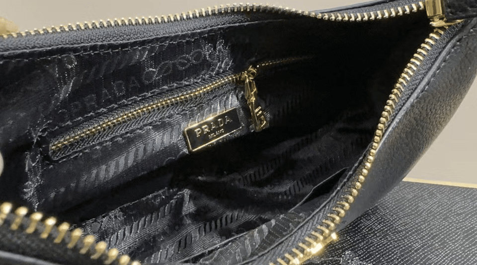 Prada Hobo Bag Black 23Cm view 5