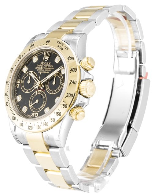 [Superclone] Rolex Daytona 40 mm Black Dial Oyster 116523/2 view 3