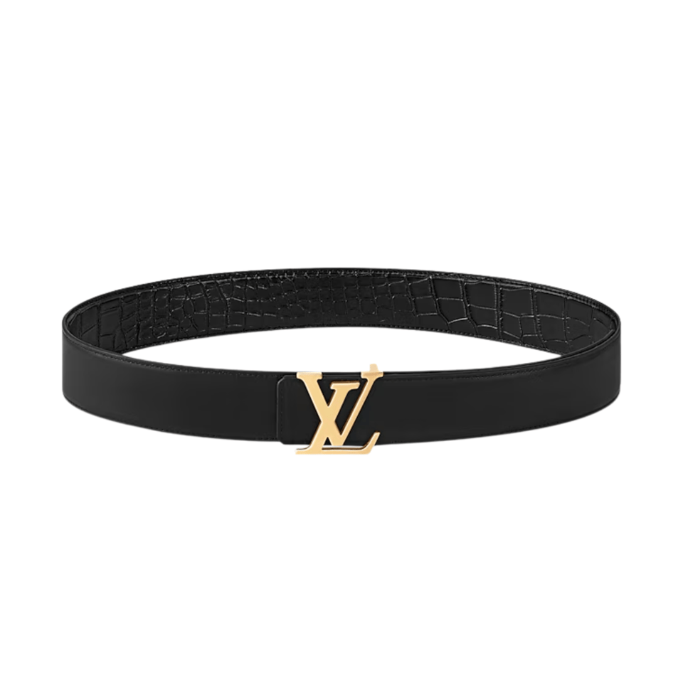 Louis Vuitton LV Gold Initiales 40mm Reversible Men Belt M8502V view 4