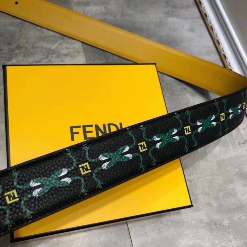 Fendi 40mm Leather Belt 8C057 view 7