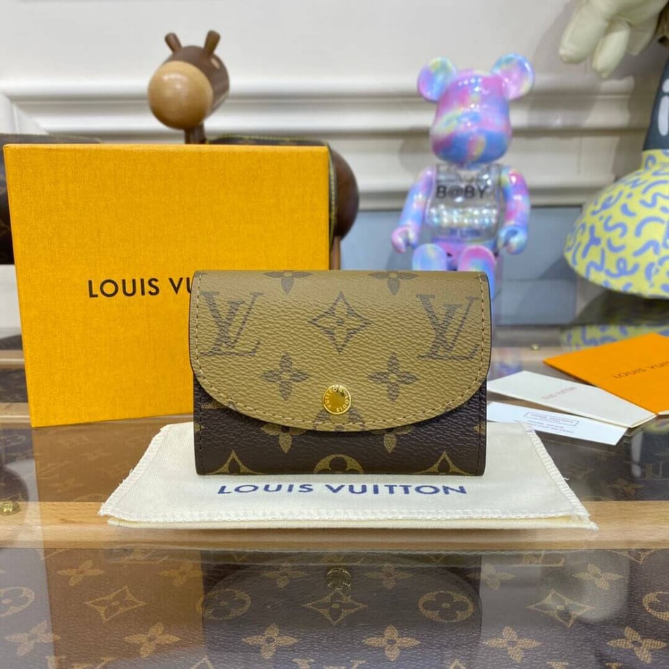 Louis Vuttion Rosalie Coin Purse view 3