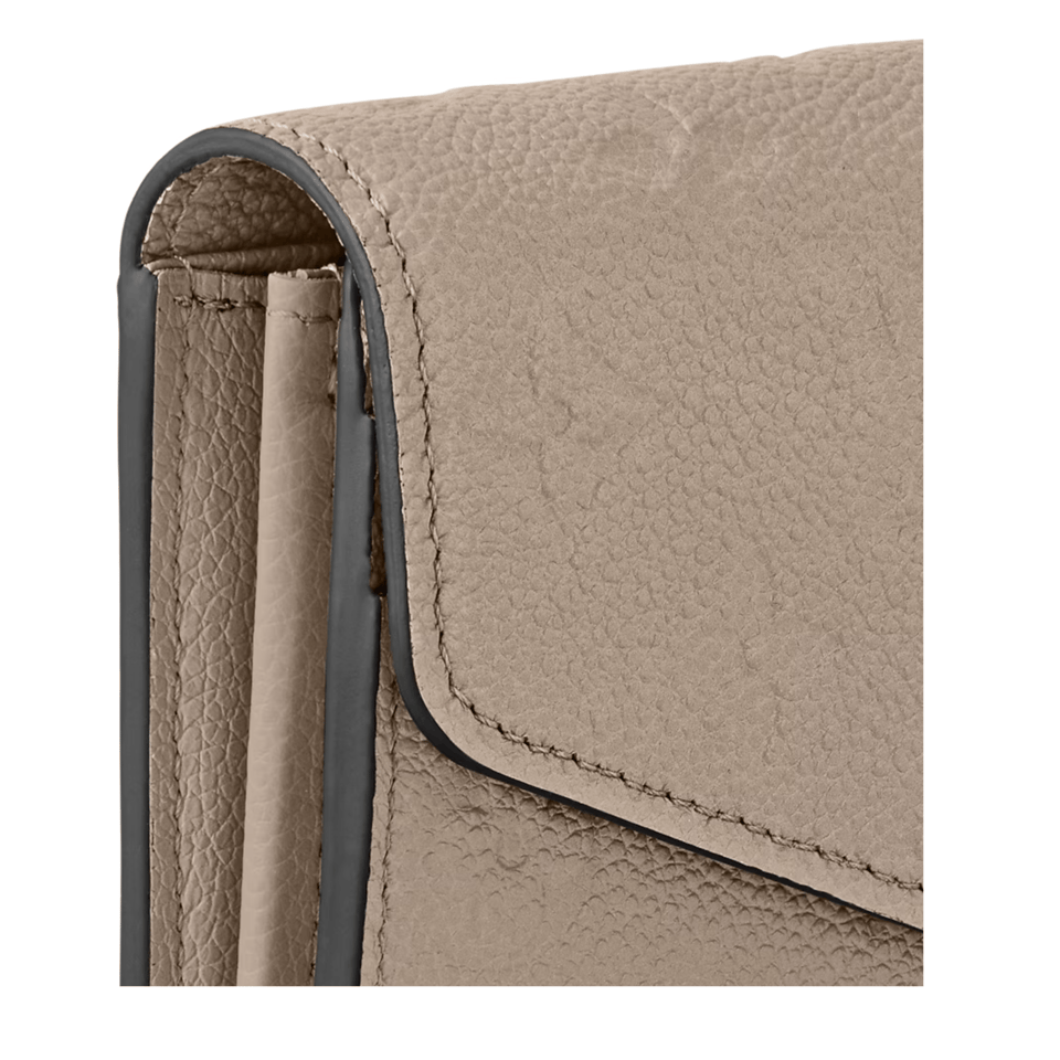 Louis Vuitton Turtledove Sarah Wallet For Women 19cm M82256 view 3