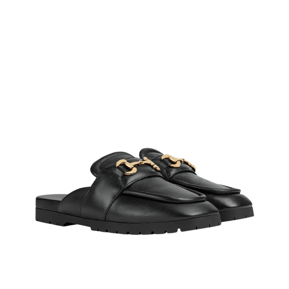 Gucci Women’S Mule With Horsebit Black view 2