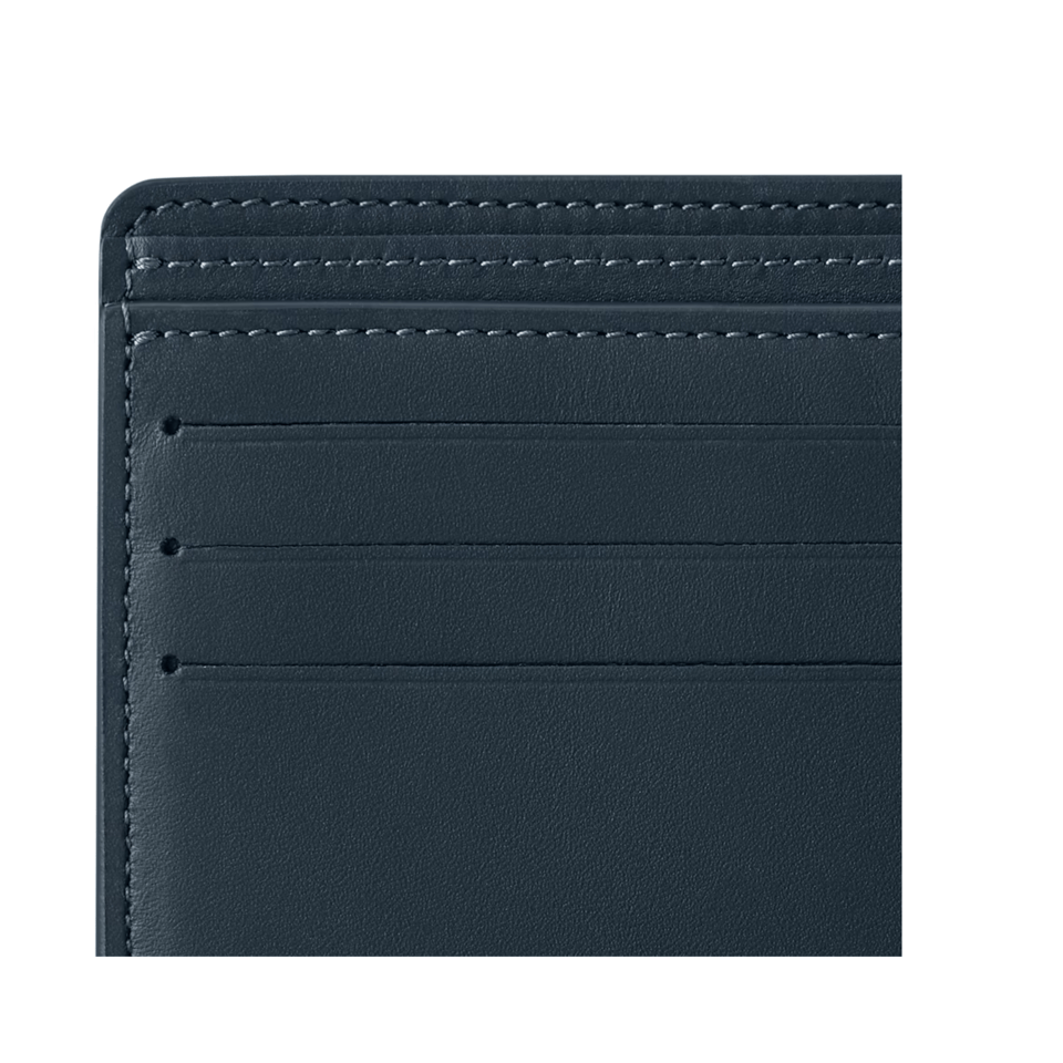 Louis Vuitton Navy Blue Multiple Wallet For Men 12cm M83379 view 3