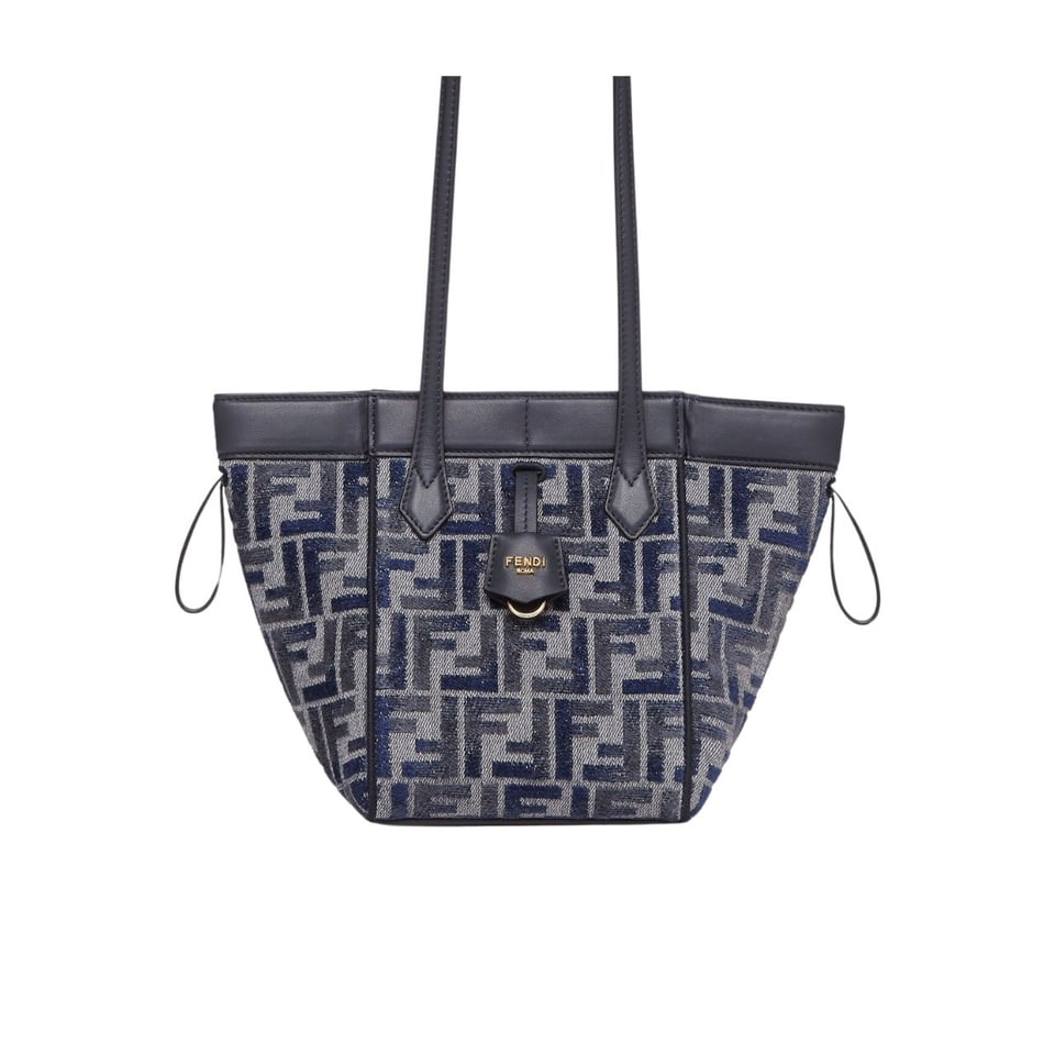 Fendi Origami Mini Transformable Bag Dark Blue 16Cm view 2
