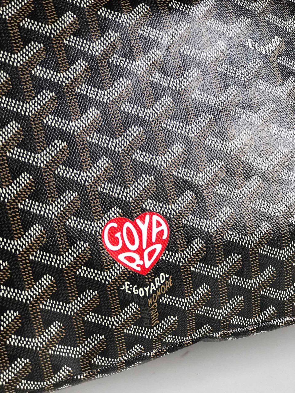 Goyard Hobo Boheme 42Cm Black Canvas view 5