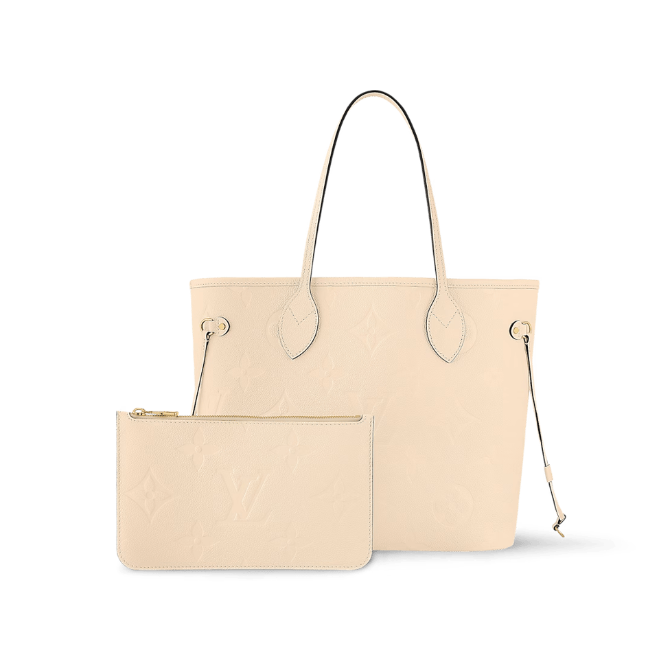 Louis Vuitton Neverfull Mm Tote Bag Crème Beige 31cm M46676 view 5