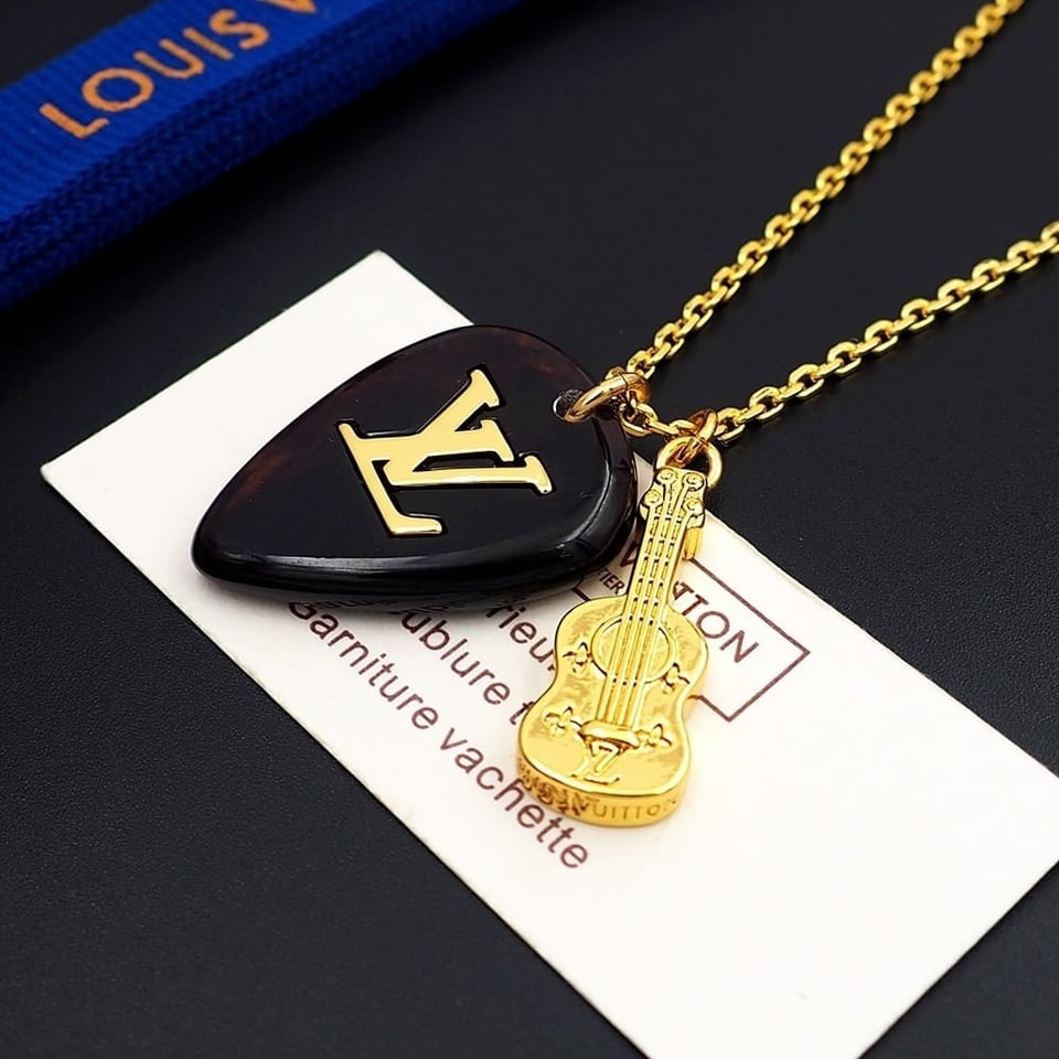 Louis Vuitton Lv Picks Necklace Gold M01865 view 5