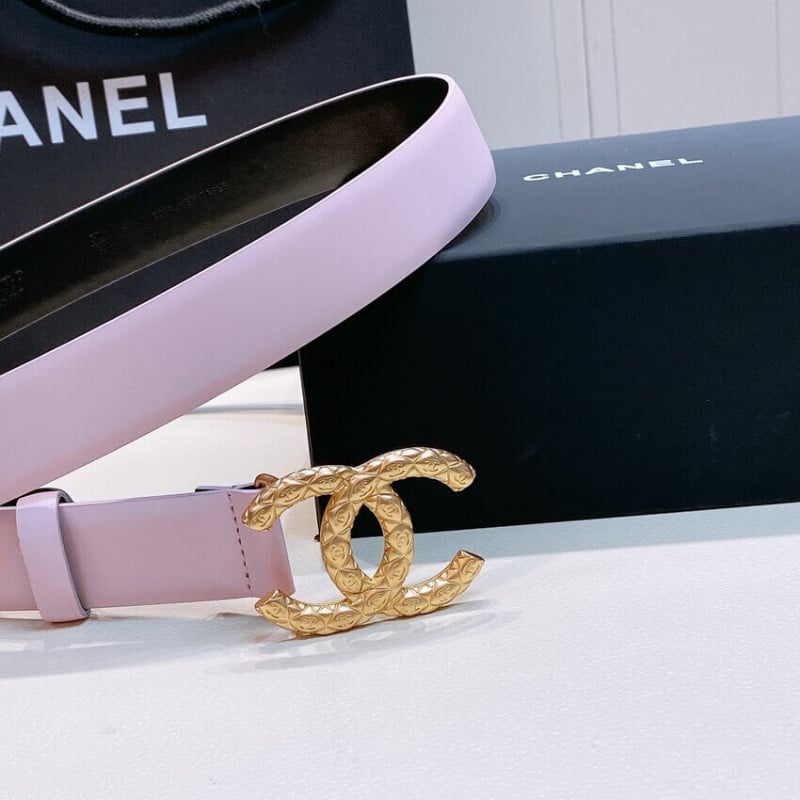 Chanel Calfskin CC Logo 3.0cm Belt 34167 view 5