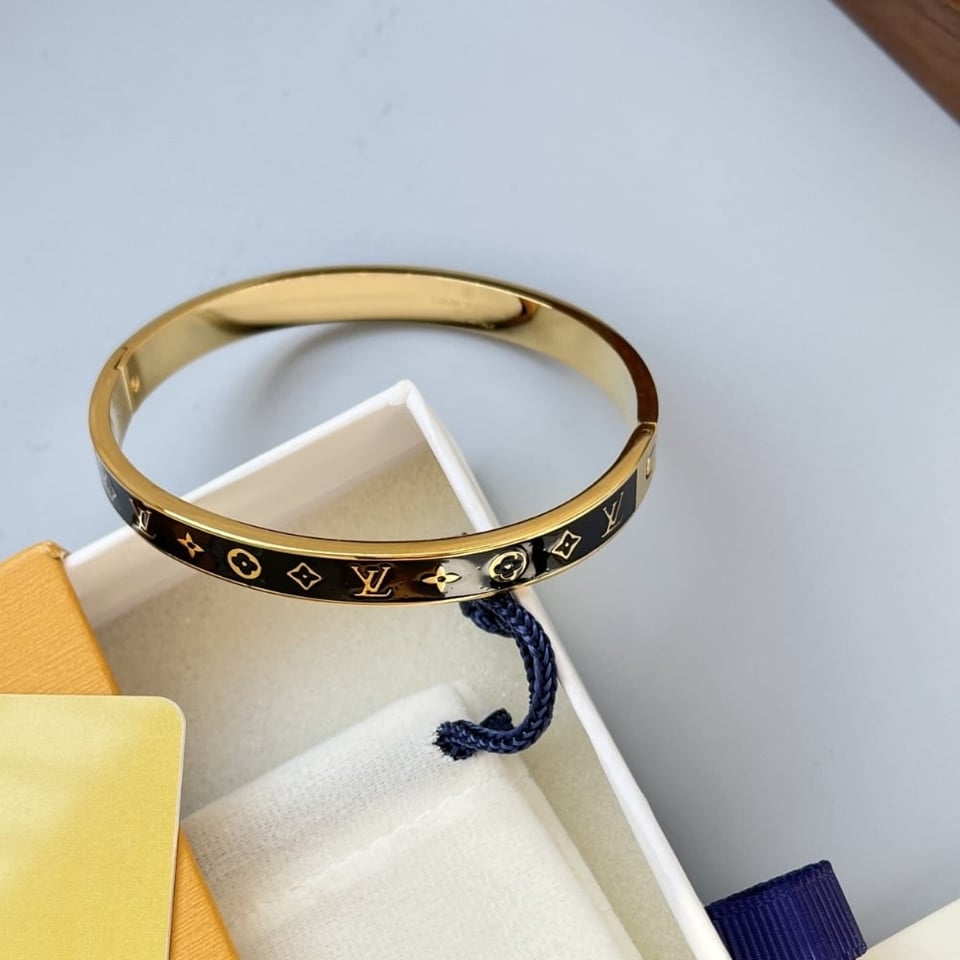 Louis Vuitton Gold Plated Bracelet view 3