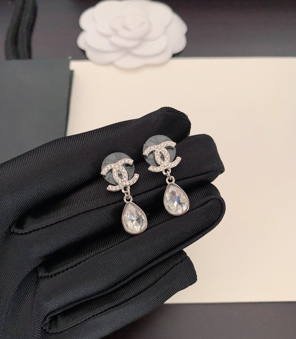 Chanel Cc Earrings view 2