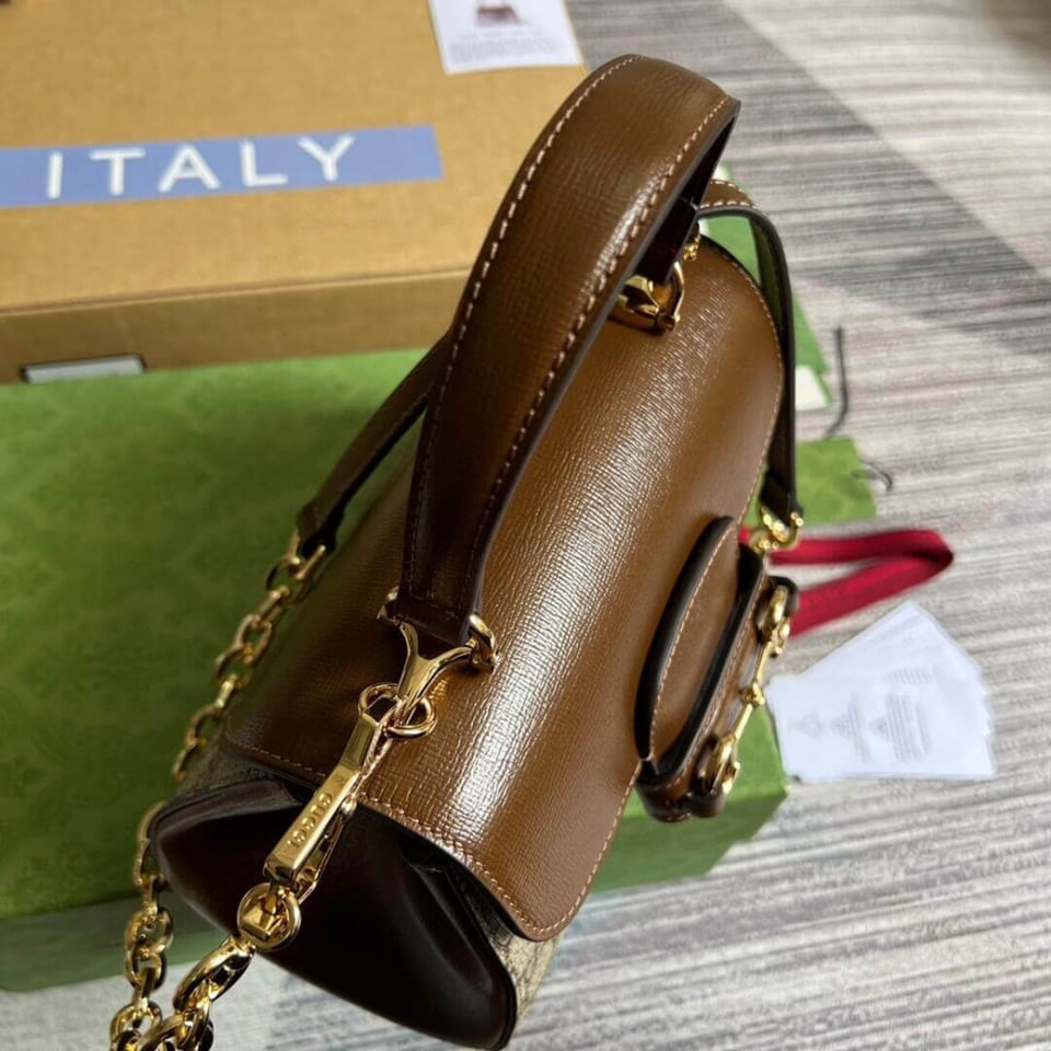 Gucci Horsebit 1955 Top Handle Bag view 9