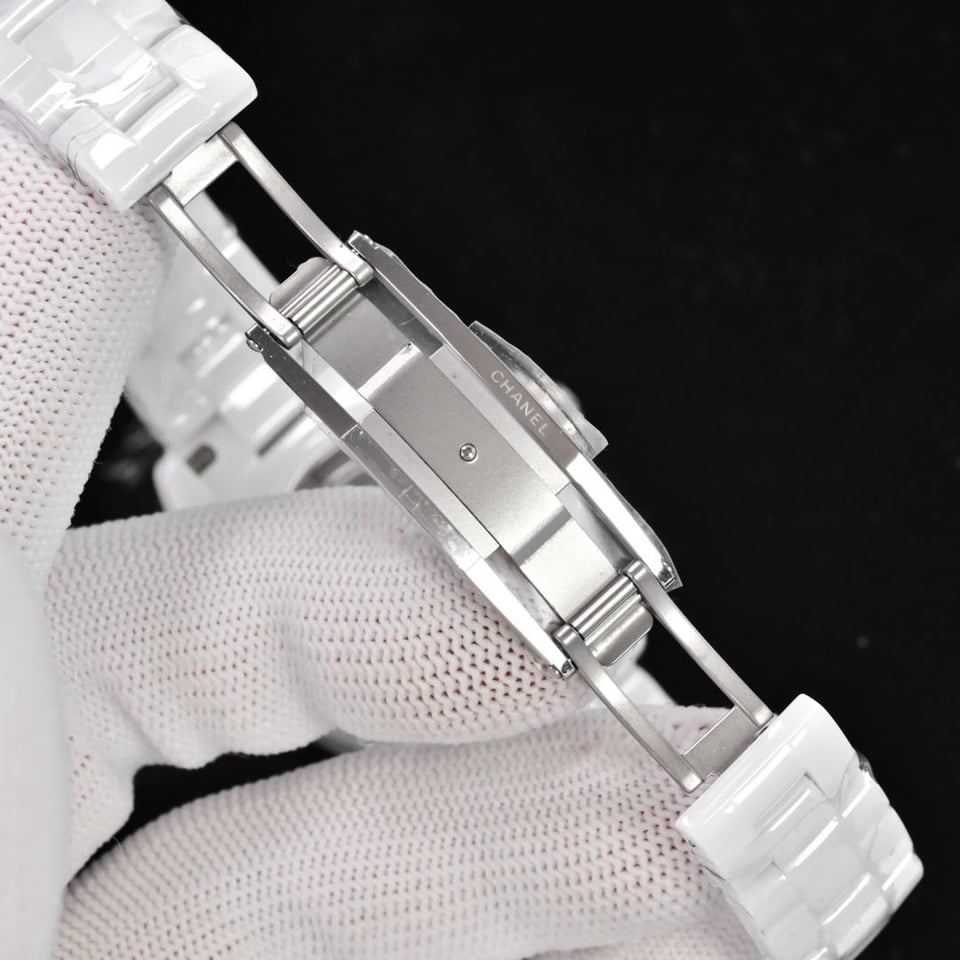 [Super Clone] Chanel J12 Watch Calibre 12.2 – 33mm White Dial view 10