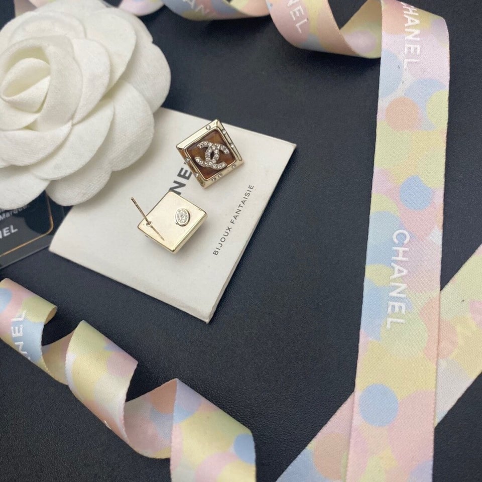 Chanel Cc Earrings view 9