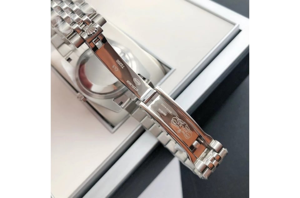 Rolex Datejust 36/28mm SS/SS Jub Grey/Rmn view 7